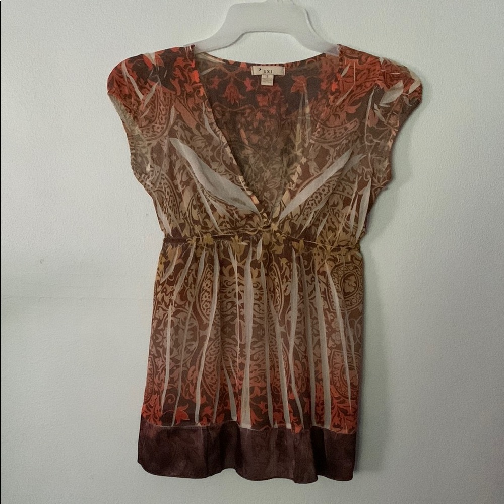V-Neck Blouse small
